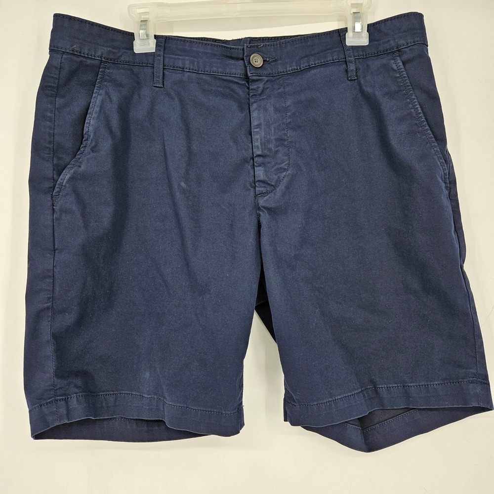Adriano‎ Goldschmied Shorts Mens 36R Blue Chino Casual Preppy AG